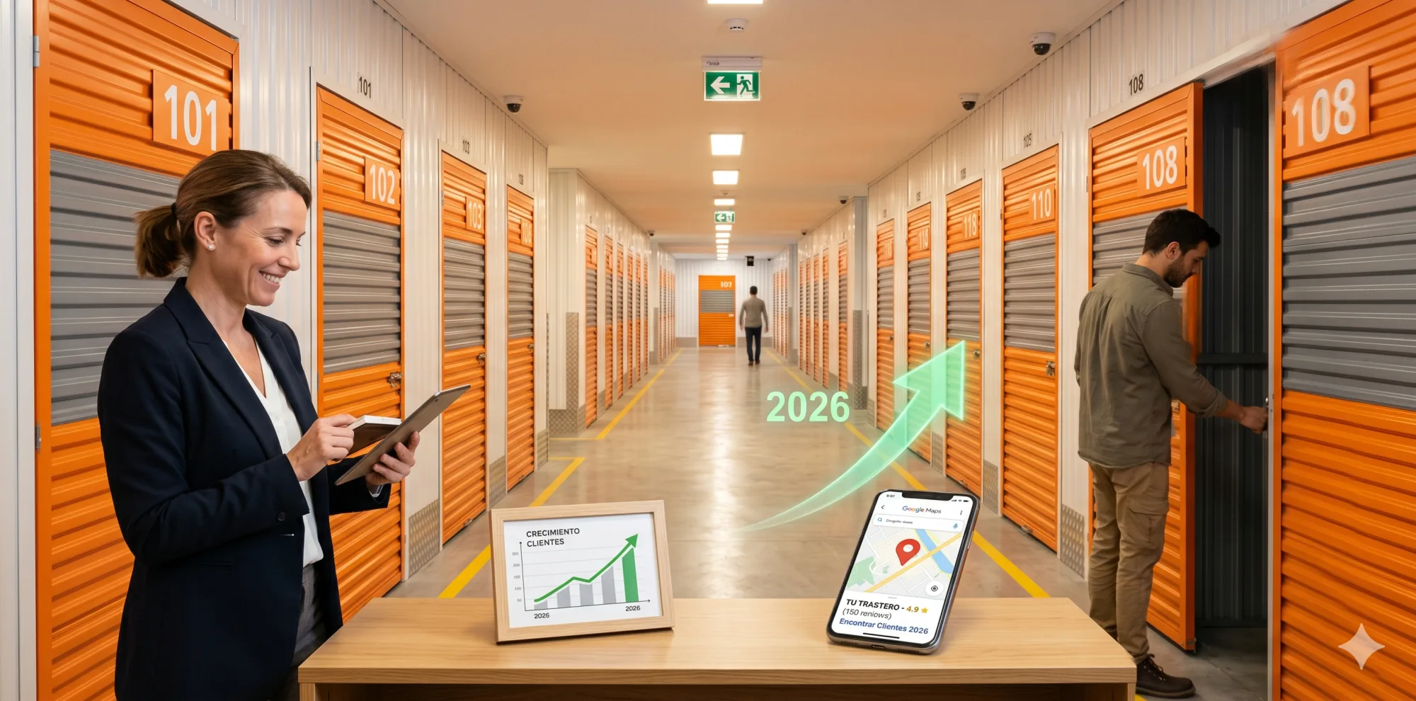 Cómo conseguir más clientes para tu trastero en 2026